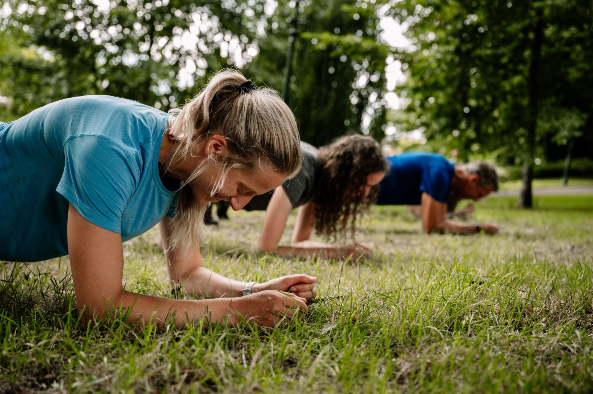 Training van buikspieren