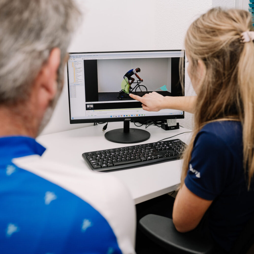 Racefiets videoanalyse Bikefitting analyse Racefietser